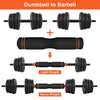 Load image into Gallery viewer, HOFURME Adjustable Dumbbell Set, 55 LBS Free Weights Dumbbells, 4 in 1 Weight Set, Dumbbell, Barbell, Kettlebell and Push-up, Home Gym Fitness Workout Equipment for Men and Women