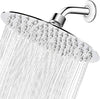 Load image into Gallery viewer, High Pressure Shower Head, 8 Inch Rain Showerhead, Ultra-Thin Design- Pressure Boosting, Awesome Shower Experience, NearMoon High Flow Stainless Steel Rainfall Shower Head (Chrome Finish)